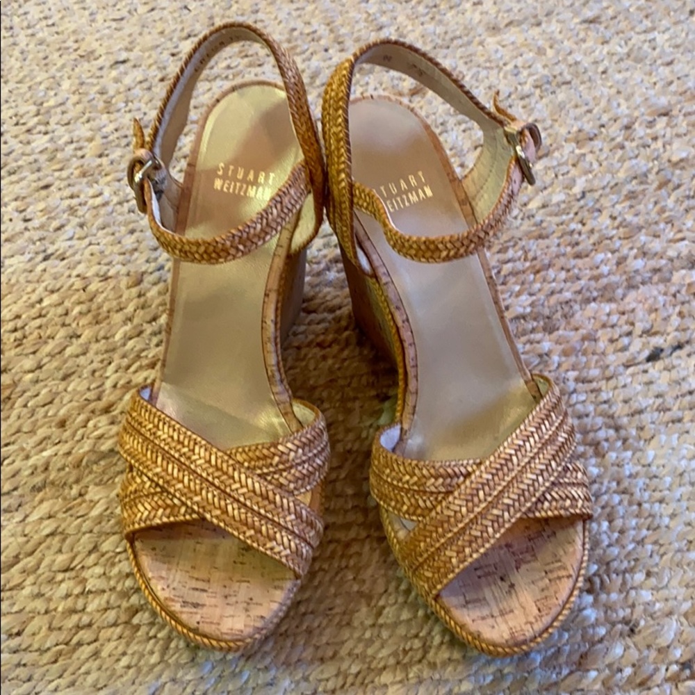 Stuart Weitzman platform wedge